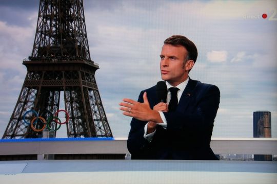 Fransa Cumhurbaşkanı Emmanuel Macron'dan İsrail'e silah ambargosu çağrısı.