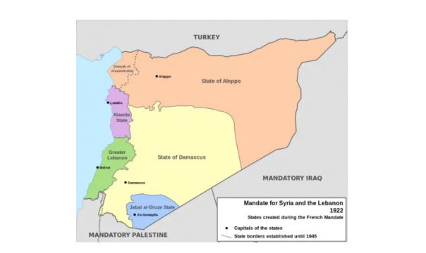 Fransa'nın 102 yıl önce hazırladığı harita yeniden gündem oldu.