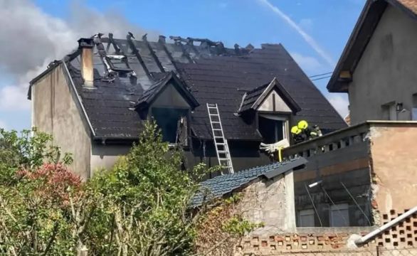 Strasbourg kenti yakınlarındaki yangında Türk ailenin 3 çocuğu hayatını kaybetti.